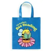 I'd Rather Bee Reading Reusable Shopping Bag