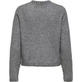 ONLY Tröja 'ONLFINA' gråmelerad