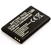 CoreParts Mobil - Batteri - för Nokia 10X, 111, 12XX, 130, 16XX, 1800, 20X, 215, 222, 27XX, 31XX, C1, C2, X2 Asha 20X
