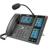 Fanvil X210i, IP-telefon, Svart, Grå, Trådbunden telefonlur, In-band, Utanför bandet, SIP-information, 20 linjer, 2000 poster