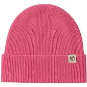 GOBI Cashmere Mössa 'Unisex Cashmere Rib Knit Beanie' mörkrosa