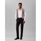 Calvin Klein Tropical Slim Fit Kostymbyxor