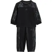 Adidas Träningsdräkt grå / svart