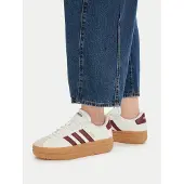Adidas Låg sneaker 'VL COURT BOLD' bordeaux / vit