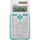 Canon F-715SG - Vetenskaplig kalkylator - 10 siffror + 2 exponenter - solcellspanel, batteri - vitt med blått