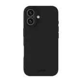 Holdit Silicone, Mobilskal, Apple, iPhone 16, 15,5 cm (6.1), Svart