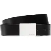 Calvin Klein Leather Plaque Belt