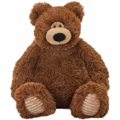 Wild republic Gosedjur - 35x40 - SnuggleLuvs - Brun Björn - - One Size - Gosedjur