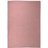 vidaXL Utomhusmatta plattvävd 160x230 cm röd