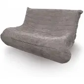 Nordstrand Loungesoffa - Golvsoffa - Grå