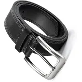 INF Stilrent Läderbälte - 120cm Black