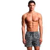 Emporio Armani för män. EM000583_AF20440 Heltäckande baddräkt marinblå (S), Strandkläder, Polyester, Marino