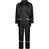 Lemvigh-Muller Regnset jacka/byxor LR1389 svart S