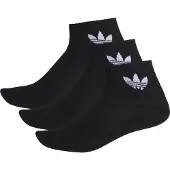 Adidas Originals Sockor 'Mid Crew 3 Pairs' svart / vit