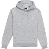 Element - Sweatshirts - Icon Embroidery Hooded Sweatshirt Mid Grey Heather för UnisexBomull - Storlek M - Grå