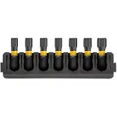 DeWalt Skruvbitsats DT70806-QZ; 7 st.