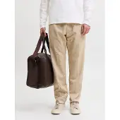 Jack & Jones Pressveckad byxa 'JPSTKane Toby' beige