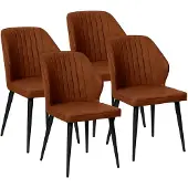Furniture Style Triana Stolset 49.5x84x17.5 Cm 4 Enheter