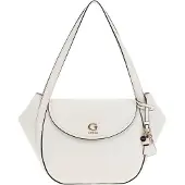 GUESS Handväska 'Sac à Rabat Coleen Off White' vit