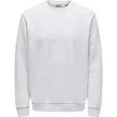Only & Sons Sweatshirt 'ONSCeres' vit