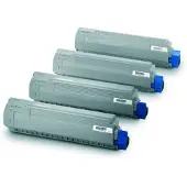OKI toner 44059105 original gul 8.000 sidor