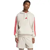 Adidas Essentials 3 Stripes French Terry Huvtröja