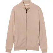 GOBI Cashmere Kofta 'Women's Essential Cashmere Full-Zip Cardigan' beige
