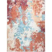 FRAAI Modern matta | Sarge flerfärgad hos Volero | 230x330 cm | Polyester | Abstrakt | Rektangulär | Plattvävd
