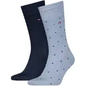 Tommy Hilfiger 2 Pack Flag Polka Dot Socks