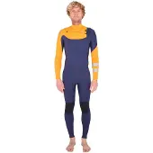 Hurley Advant 3/2 Mm Långärmad Neopren Våtdräkt Med Bröst Blixtlås