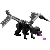 Mattel Leksaksfigur - 55 cm - Drakens andetag Attack Ender D - - One Size - Leksaksfigur