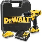 DeWalt DCD710D2-QW Sladdlös borr-/skruvdragare Li-Ion 12V 2.0Ah