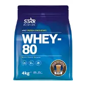 Star Nutrition Whey-80, 4 kg, Ice Coffee