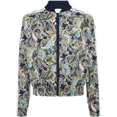 Adidas Originals SST Loose Cropped Paisley Träningsjacka, storlek 152 cm