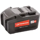Rothenberger 1000001653 RO BP18/4 Utbytesbatteri 18 V 4 Ah Li-Ion