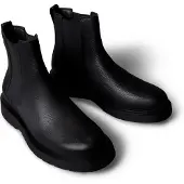 Calvin Klein Leather Lug Chelsea Boots