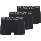 FILA Boxershorts guldgul / svart / vit