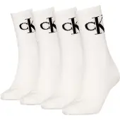 Calvin Klein Jeans 4 Pack Soft Cotton Logo Crew Socks
