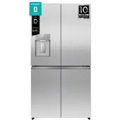 Hisense RQ5P640SYSD, 640 l, SN-T, 6 kg/24h, D, Färska zon fack, Silver, Rostfritt stål