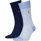 Tommy Hilfiger 2 Pack Birds Eye Socks