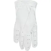 BOSS Perforated glove in nappa leather with riptape closure