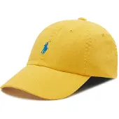 Ralph Lauren för män. 710667709080 Gul kinesisk keps i bomull (OSFA), Casual