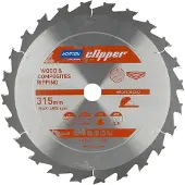 Norton Sågklinga för trä 70184608073; 315x30 mm; Z24