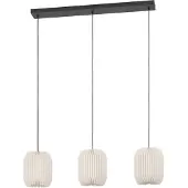 Eglo BELGRAVE LÅNGBORD L880 3XE27 SVART/VIT