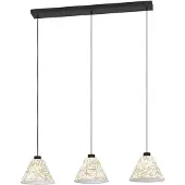 Eglo OXPARK långbord L920 3xE27 bambublad-ljus