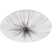 Eglo NIEVES LED taklampa i modern design vit med silverdekoration