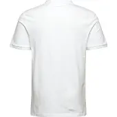 Lyle & Scott enfärgad polotröja i vitt