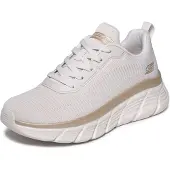 SKECHERS Låg sneaker beige / guld