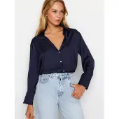 Trendyol Blus marinblå