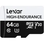 Lexar High-endurance Microsdxc Uhs-i Clase 10 64gb Minneskort